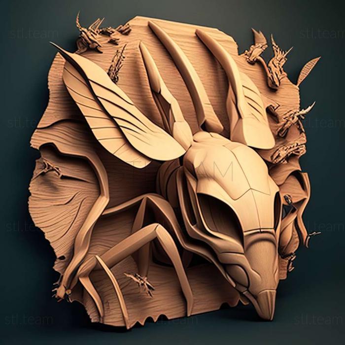 3D model Camponotus galoko (STL)